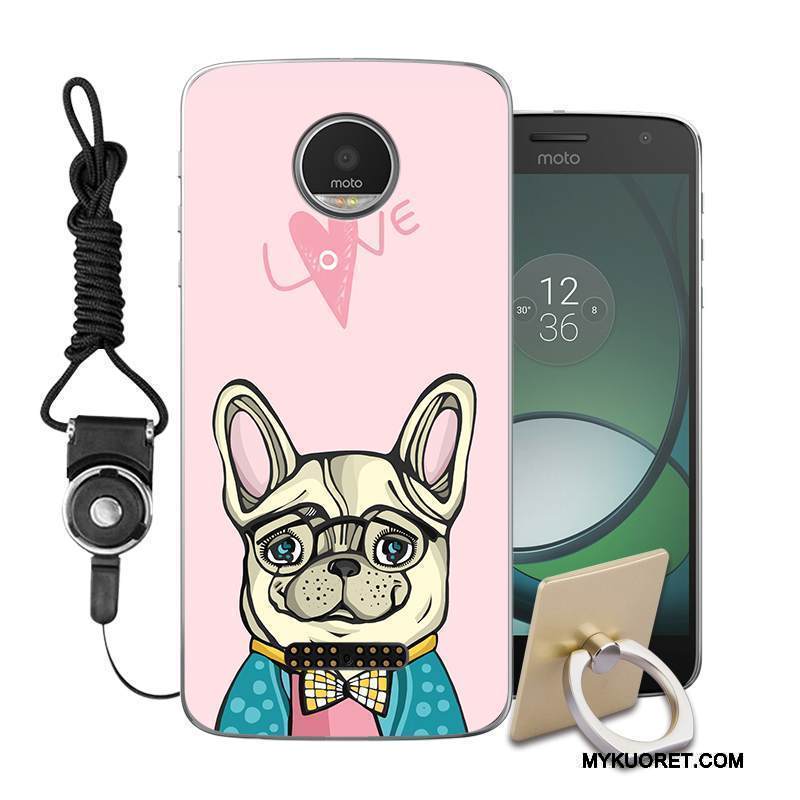 Kuori Moto C Suojaus Puhelimen Kuoret Murtumaton, Kotelo Moto C Maalaus Ripustettavat Koristeet Vihreä