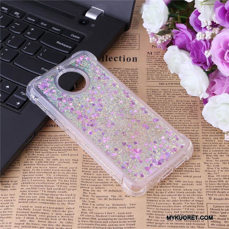 Kuori Moto E4 Laukut Eurooppa Juoksuhiekka, Kotelo Moto E4 Pehmeä Neste Neste Jauhe