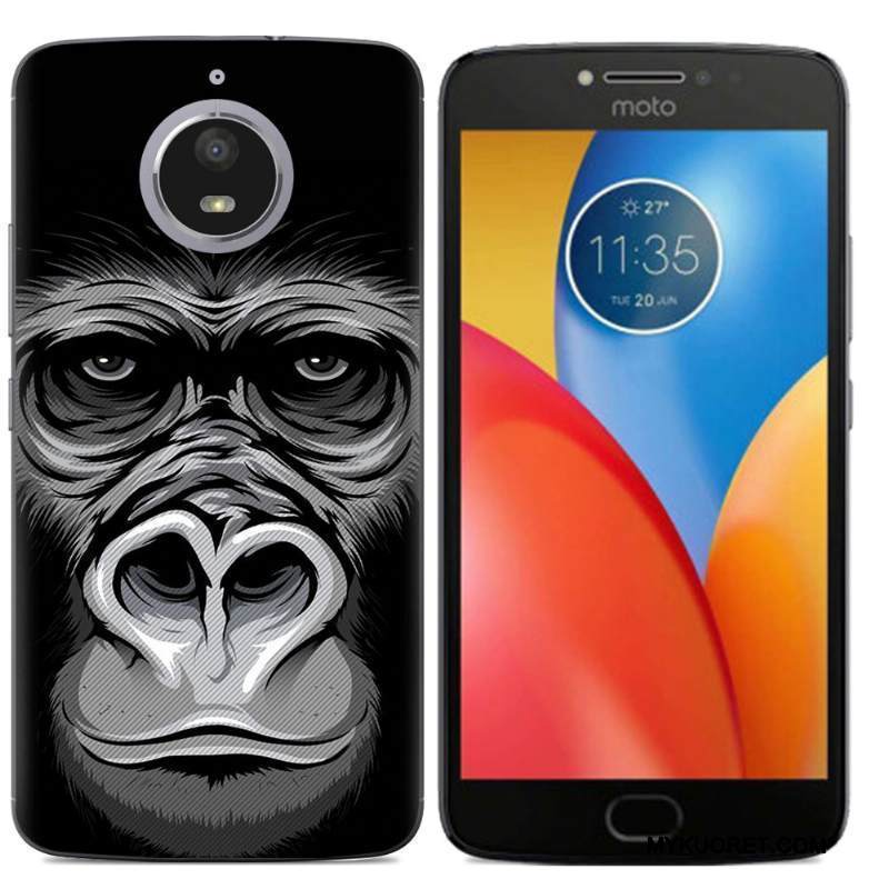 Kuori Moto E4 Plus Suojaus Kukkakuvio Puhelimen Kuoret, Kotelo Moto E4 Plus Monivärinen Murtumaton