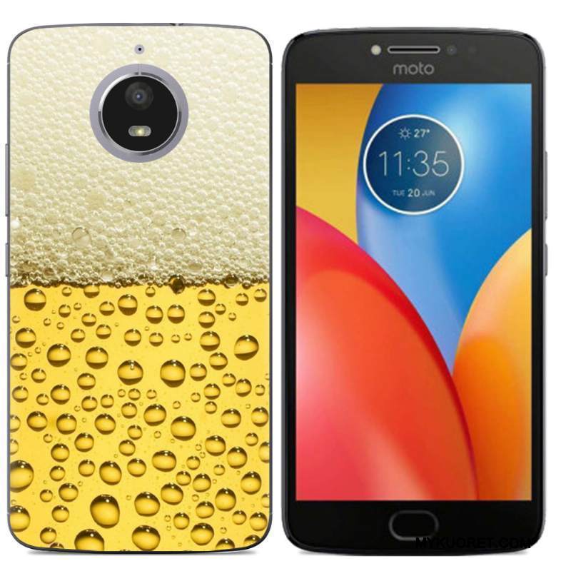 Kuori Moto E4 Plus Suojaus Kukkakuvio Puhelimen Kuoret, Kotelo Moto E4 Plus Monivärinen Murtumaton