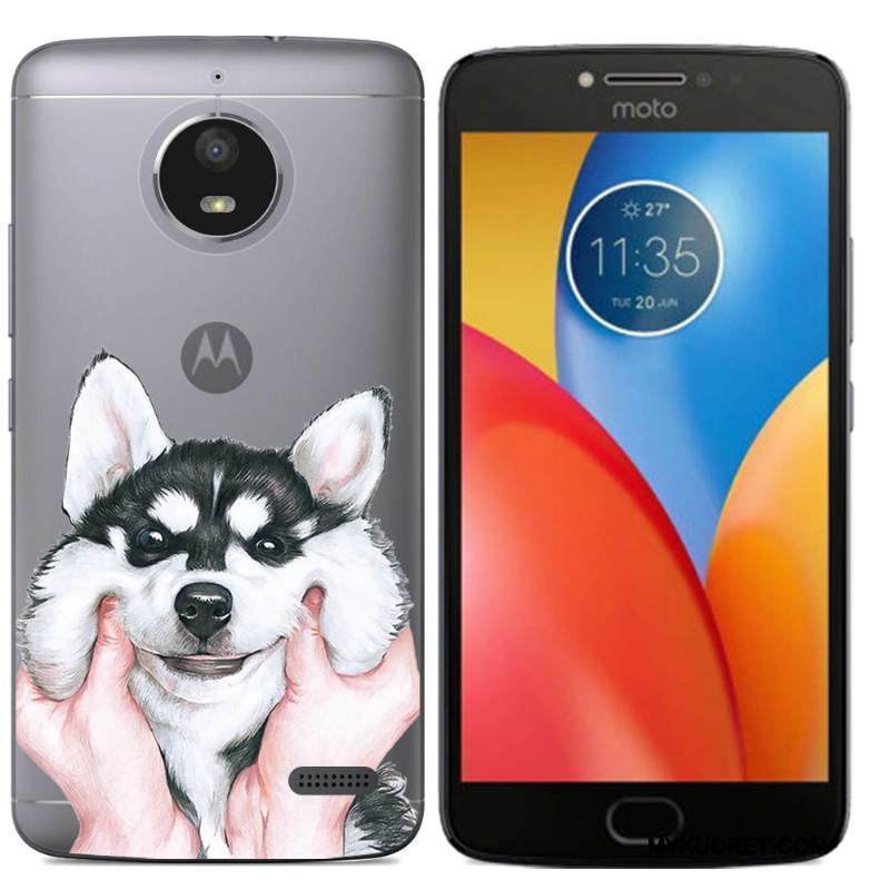 Kuori Moto E4 Sarjakuva Musta Puhelimen Kuoret, Kotelo Moto E4 Luova