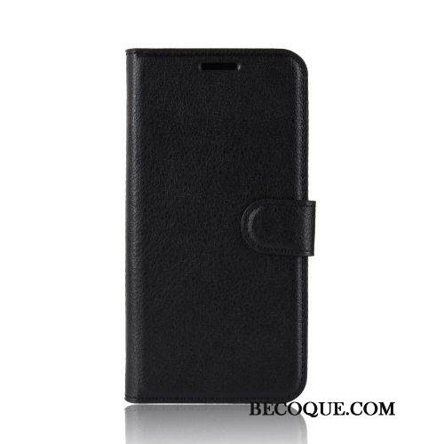 Kuori Moto E6 Plus Kuoret Litsi Trendi, Kotelo Moto E6 Plus Nahka Sininen Puhelimen Kuoret