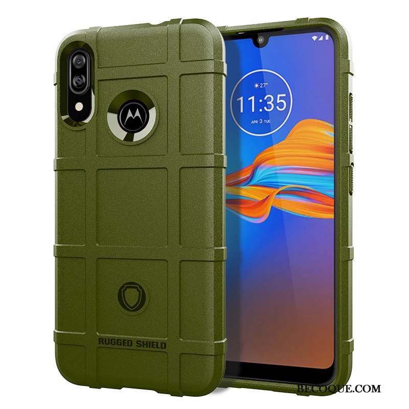 Kuori Moto E6 Plus Suojaus Murtumaton Puhelimen Kuoret, Kotelo Moto E6 Plus Laukut Musta Pu