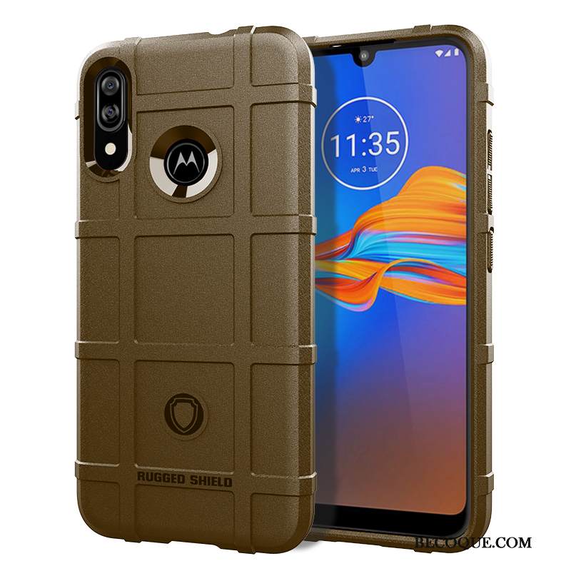 Kuori Moto E6 Plus Suojaus Murtumaton Puhelimen Kuoret, Kotelo Moto E6 Plus Laukut Musta Pu