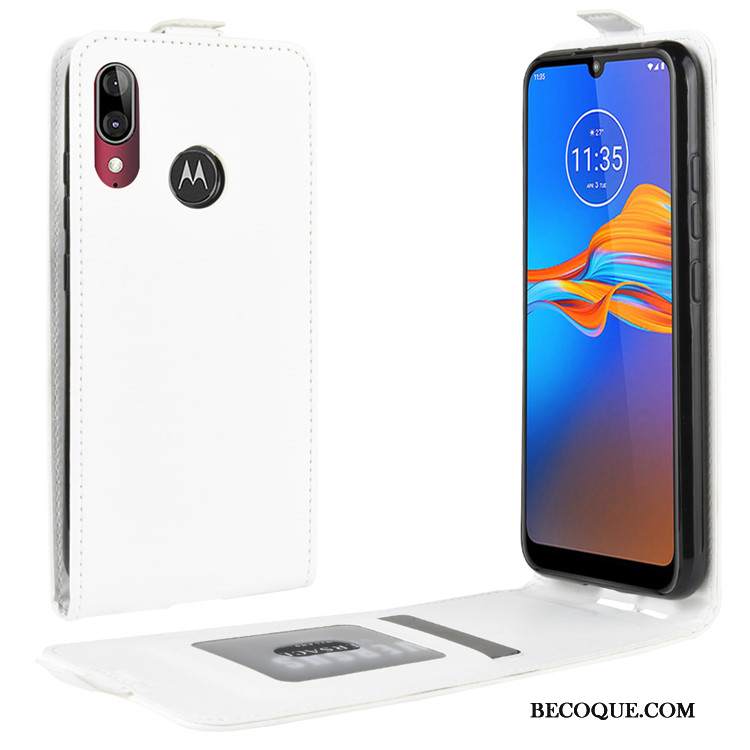 Kuori Moto E6 Plus Suojaus Murtumaton Puhelimen Kuoret, Kotelo Moto E6 Plus Nahka