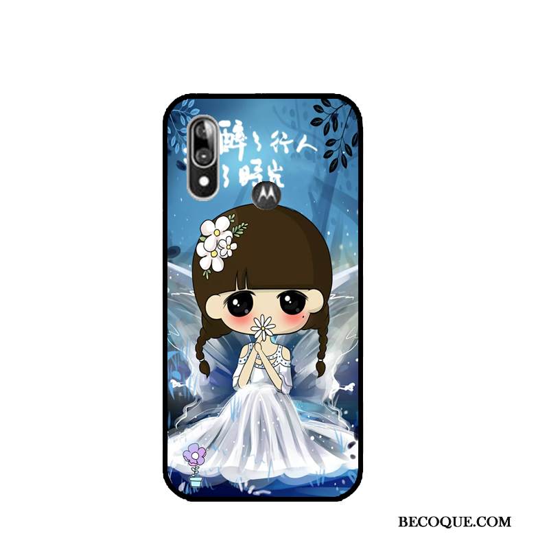 Kuori Moto E6 Plus Suojaus Puhelimen Kuoret Trendi, Kotelo Moto E6 Plus Laukut Punainen Persoonallisuus