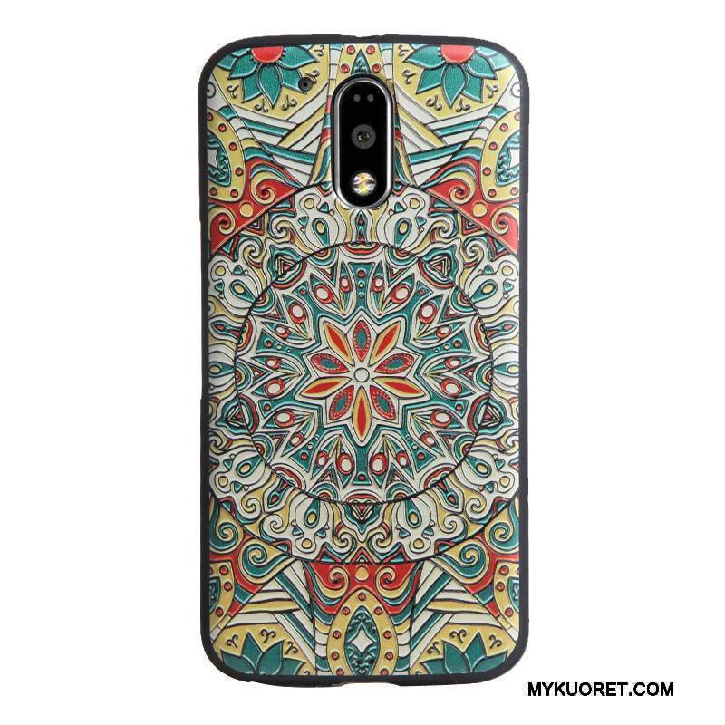 Kuori Moto G4 Play Kohokuviointi Trendi Puhelimen Kuoret, Kotelo Moto G4 Play Suojaus
