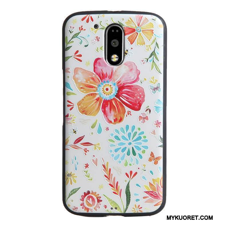 Kuori Moto G4 Play Kohokuviointi Trendi Puhelimen Kuoret, Kotelo Moto G4 Play Suojaus