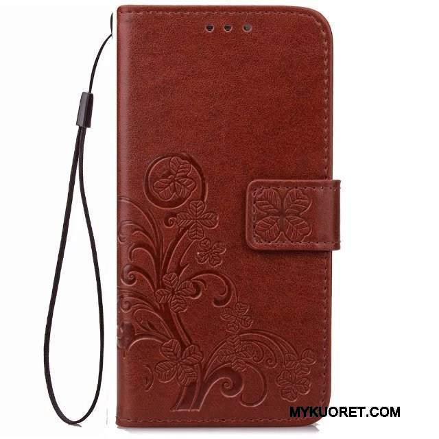 Kuori Moto G4 Play Nahka Murtumaton Puhelimen Kuoret, Kotelo Moto G4 Play Tuki Musta