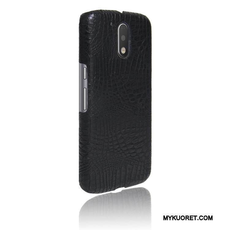 Kuori Moto G4 Play Nahka Punainen Kova, Kotelo Moto G4 Play Suojaus Kehys Murtumaton