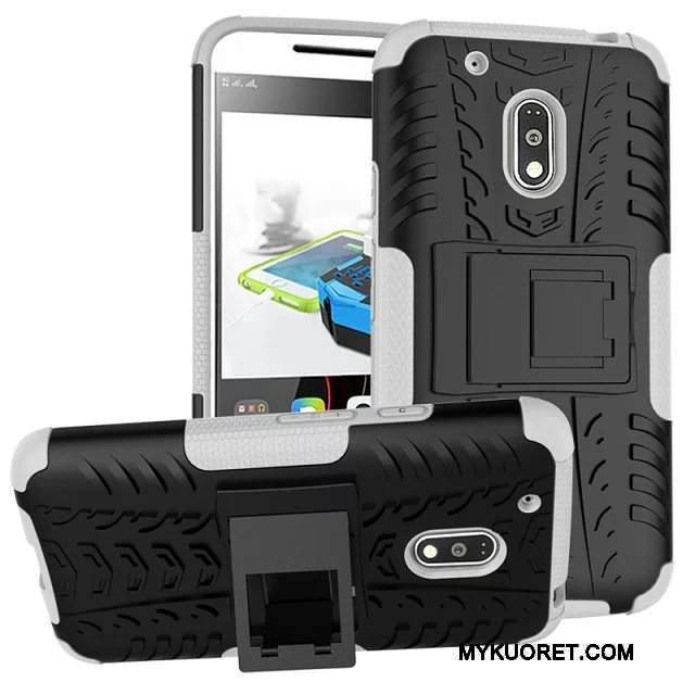 Kuori Moto G4 Play Tuki Punainen Murtumaton, Kotelo Moto G4 Play Silikoni Liukumaton Puhelimen Kuoret