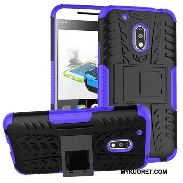Kuori Moto G4 Play Tuki Punainen Murtumaton, Kotelo Moto G4 Play Silikoni Liukumaton Puhelimen Kuoret