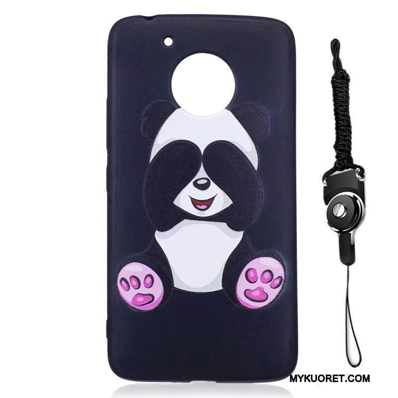 Kuori Moto G5 Pehmeä Neste Puhelimen Kuoret Tummansininen, Kotelo Moto G5 Suojaus Pesty Suede