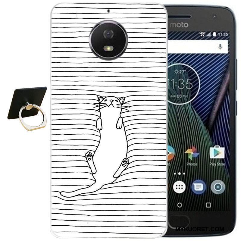 Kuori Moto G5 Plus Kohokuviointi Tuuli Jauhe, Kotelo Moto G5 Plus Silikoni Puhelimen Kuoret