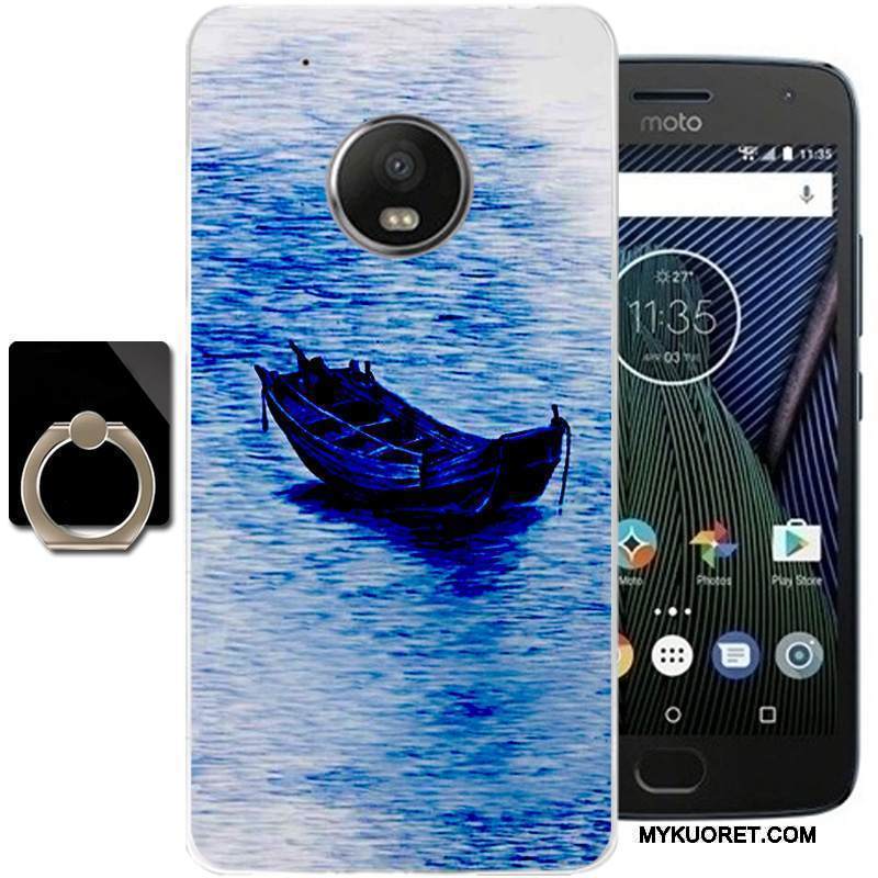 Kuori Moto G5 Plus Monivärinen Puhelimen Kuoret Trendi, Kotelo Moto G5 Plus Tila Kustannukset