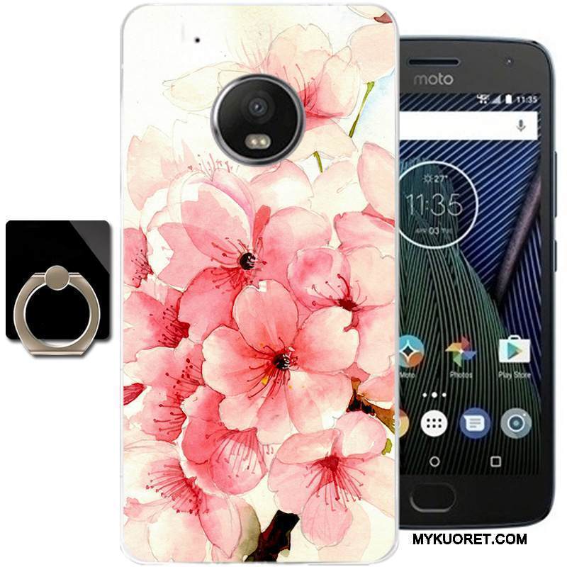 Kuori Moto G5 Plus Monivärinen Puhelimen Kuoret Trendi, Kotelo Moto G5 Plus Tila Kustannukset