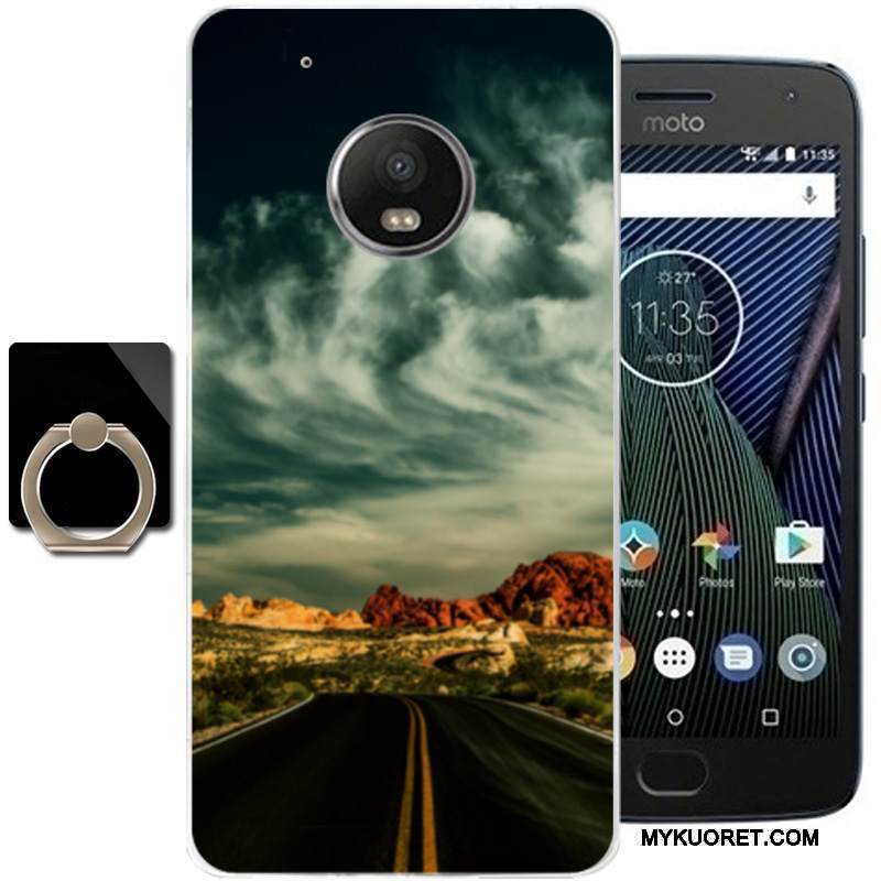 Kuori Moto G5 Plus Monivärinen Puhelimen Kuoret Trendi, Kotelo Moto G5 Plus Tila Kustannukset