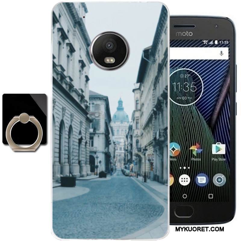 Kuori Moto G5 Plus Monivärinen Puhelimen Kuoret Trendi, Kotelo Moto G5 Plus Tila Kustannukset