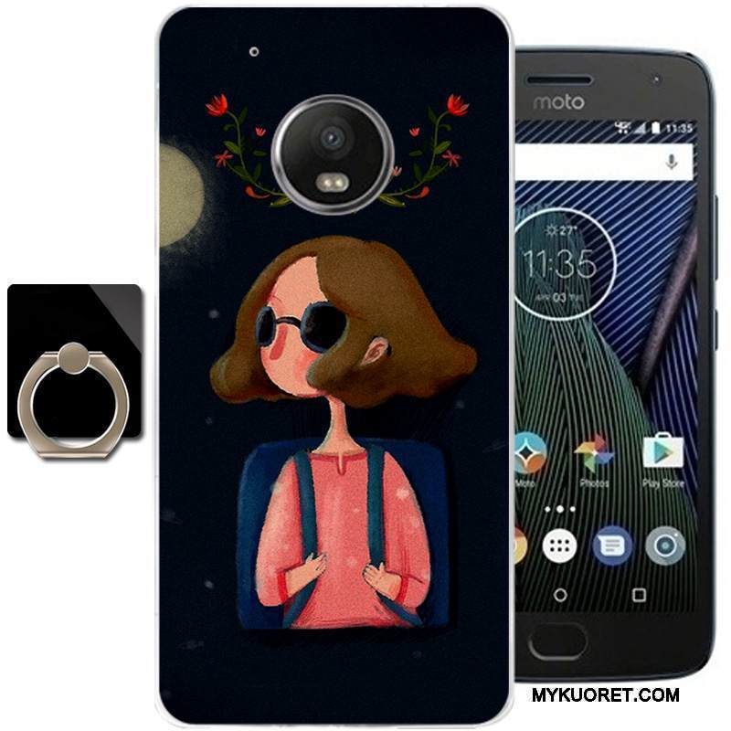 Kuori Moto G5 Plus Monivärinen Puhelimen Kuoret Trendi, Kotelo Moto G5 Plus Tila Kustannukset