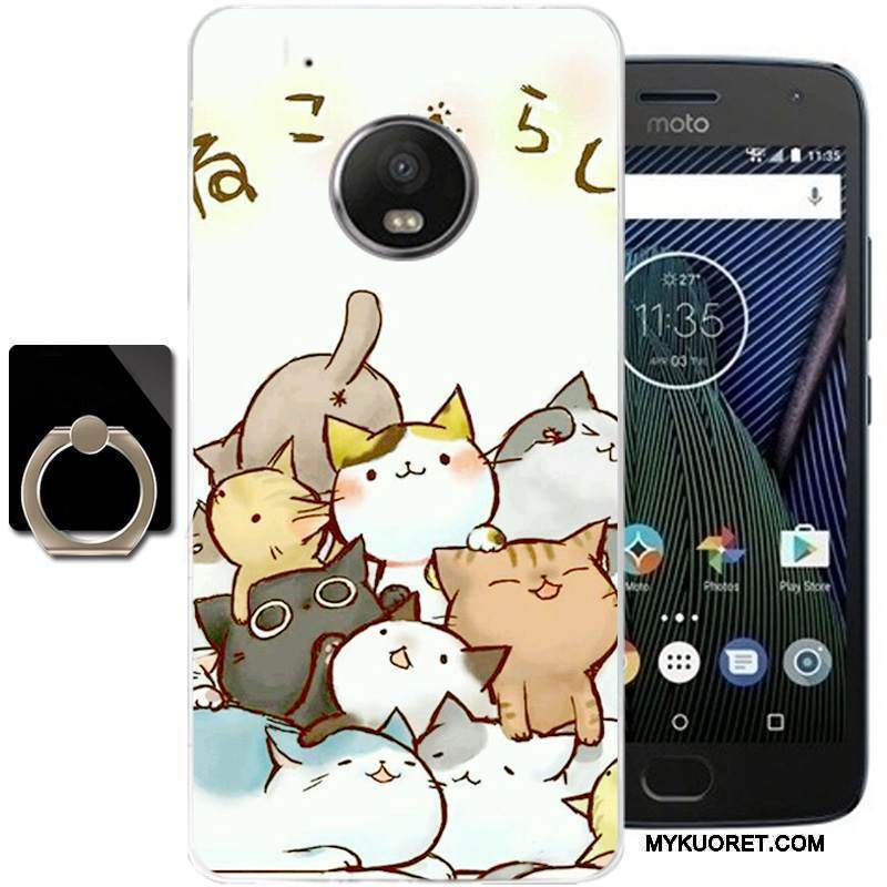Kuori Moto G5 Plus Monivärinen Puhelimen Kuoret Trendi, Kotelo Moto G5 Plus Tila Kustannukset