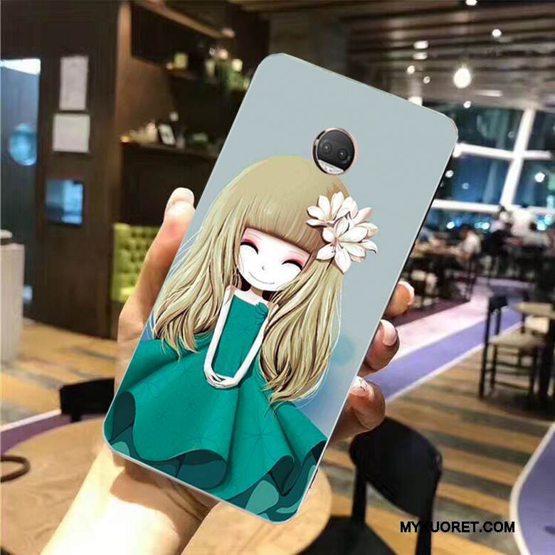 Kuori Moto G5 Plus Pehmeä Neste Musta Puhelimen Kuoret, Kotelo Moto G5 Plus Maalaus