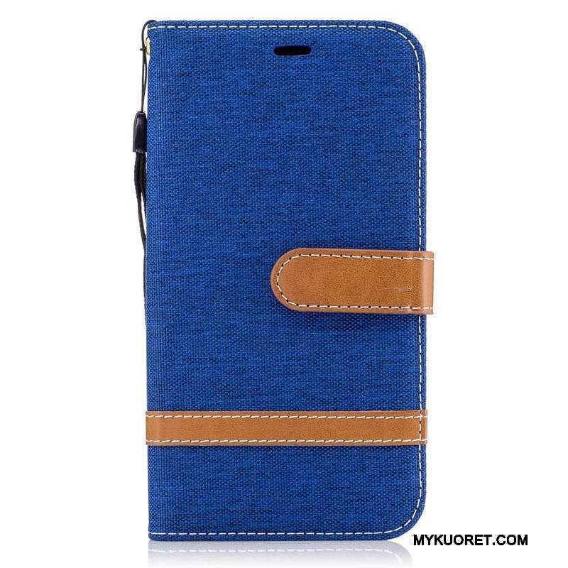 Kuori Moto G5 Plus Suojaus Denimi Violetti, Kotelo Moto G5 Plus