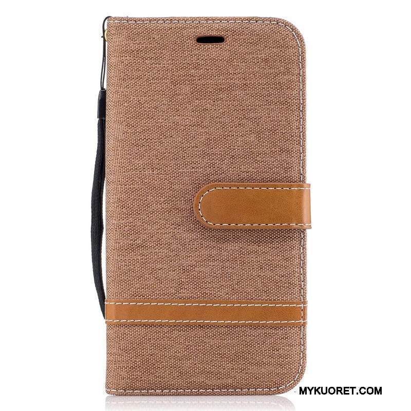 Kuori Moto G5 Plus Suojaus Denimi Violetti, Kotelo Moto G5 Plus