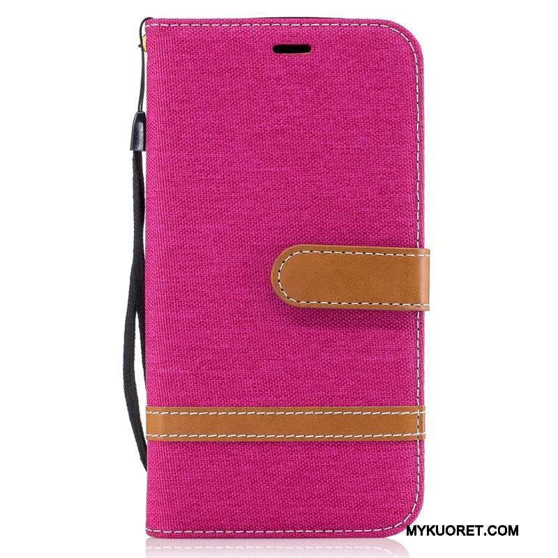 Kuori Moto G5 Plus Suojaus Denimi Violetti, Kotelo Moto G5 Plus