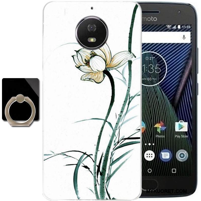 Kuori Moto G5 Plus Suojaus Murtumaton Harmaa, Kotelo Moto G5 Plus Puhelimen Kuoret