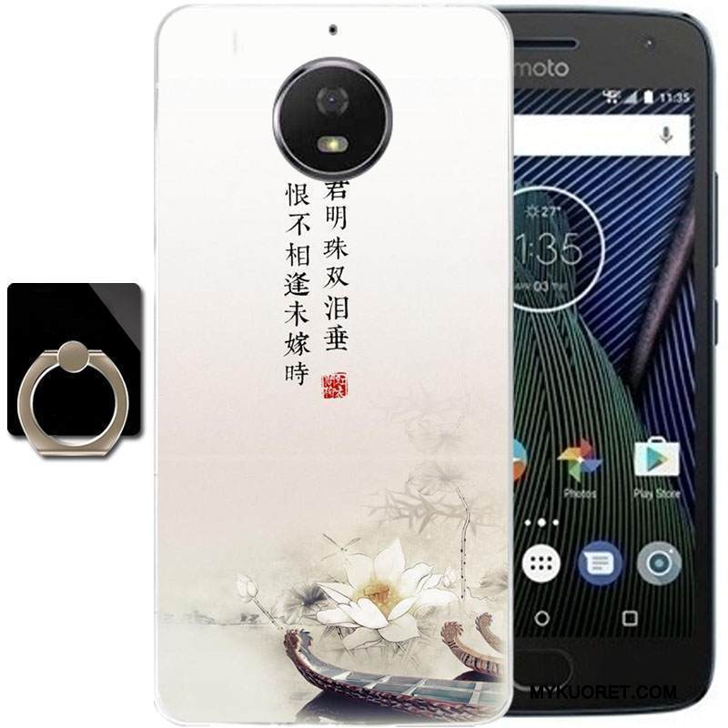 Kuori Moto G5 Plus Suojaus Murtumaton Harmaa, Kotelo Moto G5 Plus Puhelimen Kuoret