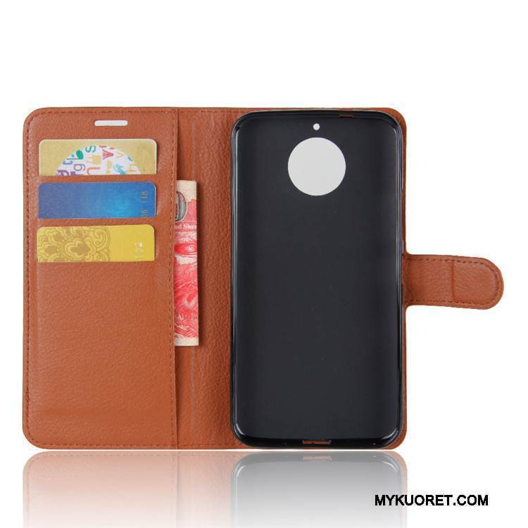 Kuori Moto G5 Plus Suojaus Murtumaton Vihreä, Kotelo Moto G5 Plus Nahka