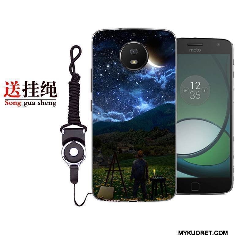 Kuori Moto G5 Plus Suojaus Trendi Punainen, Kotelo Moto G5 Plus Sarjakuva Puhelimen Kuoret Murtumaton