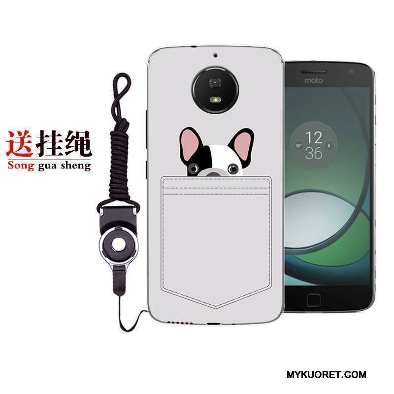 Kuori Moto G5 Plus Suojaus Trendi Punainen, Kotelo Moto G5 Plus Sarjakuva Puhelimen Kuoret Murtumaton