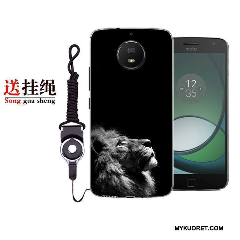 Kuori Moto G5 Plus Suojaus Trendi Punainen, Kotelo Moto G5 Plus Sarjakuva Puhelimen Kuoret Murtumaton