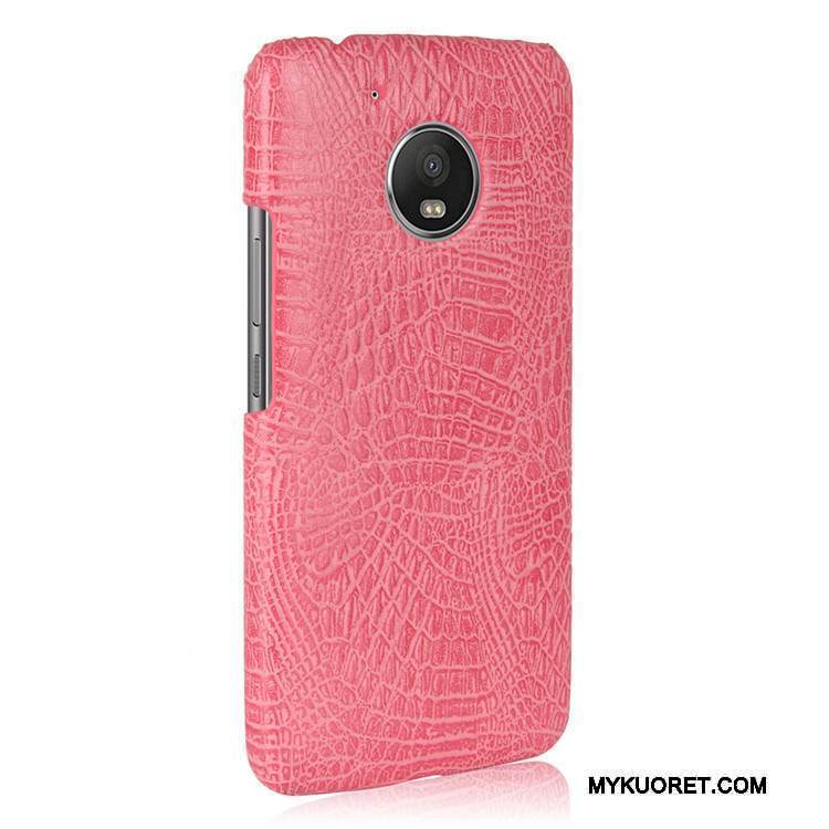 Kuori Moto G5 Plus Suojaus Vaaleansininen Krokotiili, Kotelo Moto G5 Plus Puhelimen Kuoret