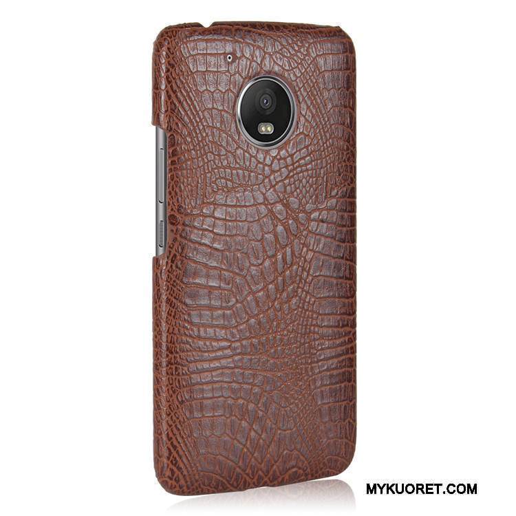 Kuori Moto G5 Plus Suojaus Vaaleansininen Krokotiili, Kotelo Moto G5 Plus Puhelimen Kuoret