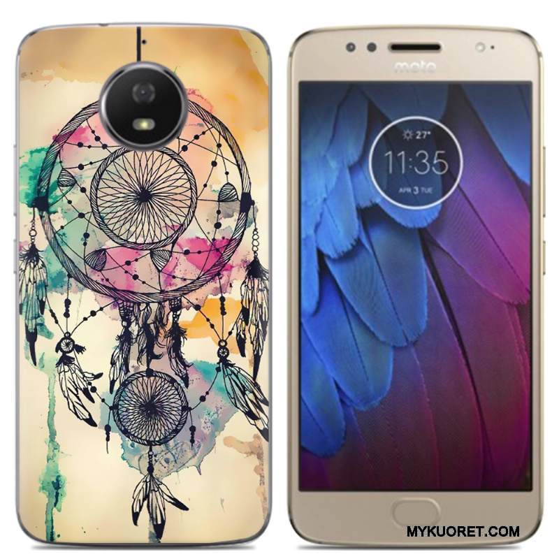 Kuori Moto G5 Suojaus Uusi Murtumaton, Kotelo Moto G5 Pehmeä Neste 说 Trendi