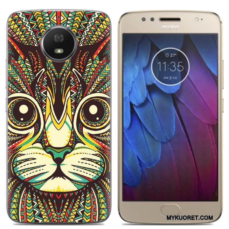 Kuori Moto G5 Suojaus Uusi Murtumaton, Kotelo Moto G5 Pehmeä Neste 说 Trendi
