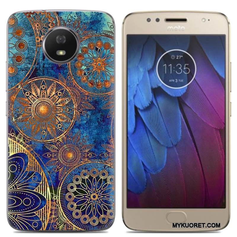 Kuori Moto G5 Suojaus Uusi Murtumaton, Kotelo Moto G5 Pehmeä Neste 说 Trendi