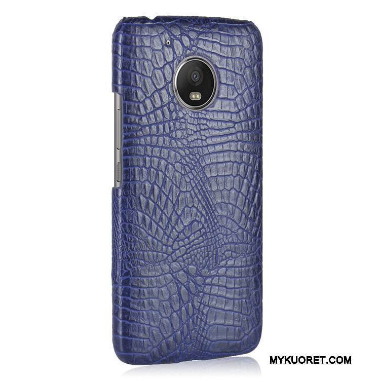 Kuori Moto G5 Suojaus Vaaleansininen Puhelimen Kuoret, Kotelo Moto G5 Krokotiili