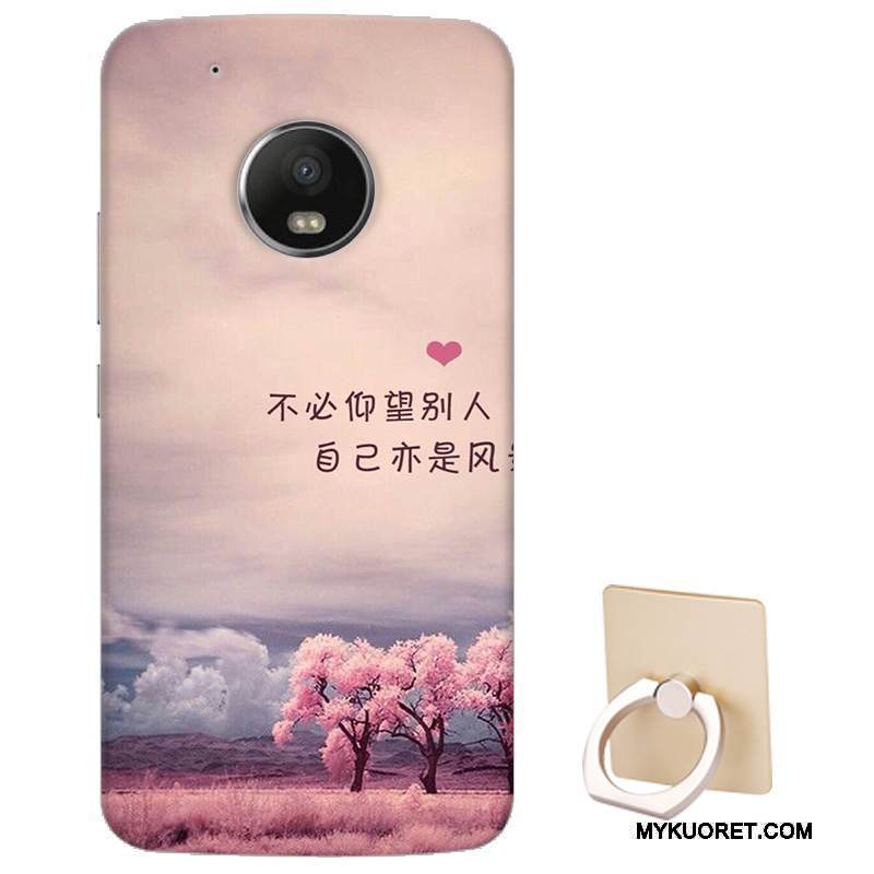 Kuori Moto G5 Tuki Muokata Puhelimen Kuoret, Kotelo Moto G5 Monivärinen Malli