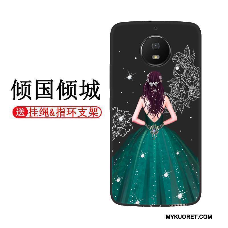 Kuori Moto G5s Laukut 说 Murtumaton, Kotelo Moto G5s Pehmeä Neste Puhelimen Kuoret Musta