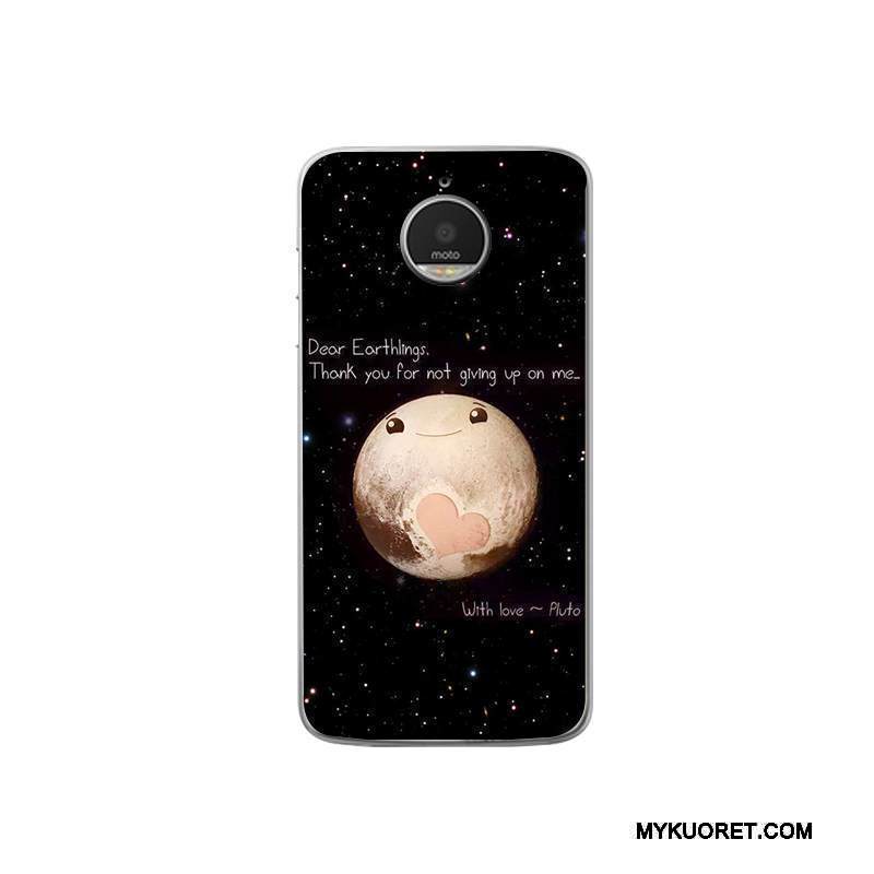 Kuori Moto G5s Laukut 说 Musta, Kotelo Moto G5s Pehmeä Neste Puhelimen Kuoret Persoonallisuus