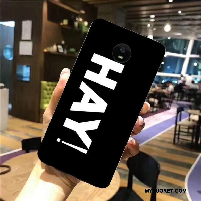 Kuori Moto G5s Pehmeä Neste Musta Puhelimen Kuoret, Kotelo Moto G5s Maalaus