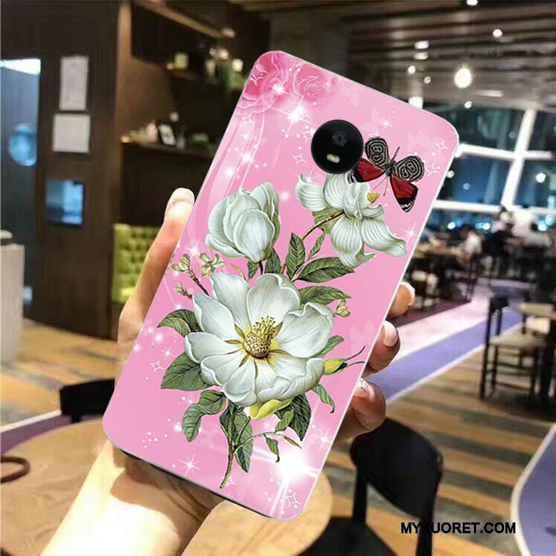 Kuori Moto G5s Pehmeä Neste Musta Puhelimen Kuoret, Kotelo Moto G5s Maalaus