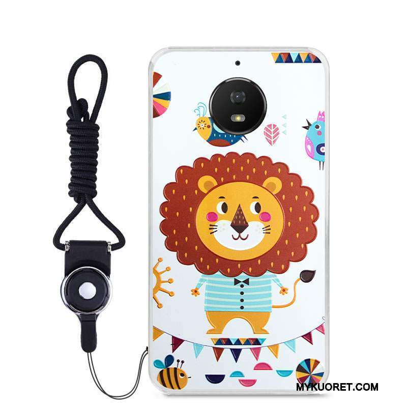 Kuori Moto G5s Pehmeä Neste Puhelimen Kuoret Musta, Kotelo Moto G5s Sarjakuva Väriset Murtumaton