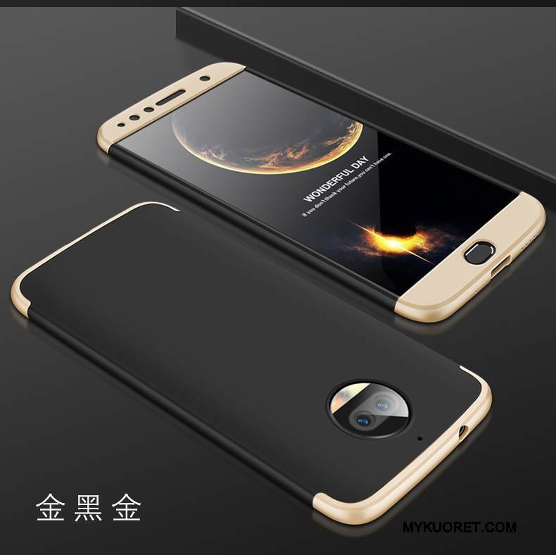 Kuori Moto G5s Plus Laukut Trendi Kulta, Kotelo Moto G5s Plus Suojaus Puhelimen Kuoret Murtumaton