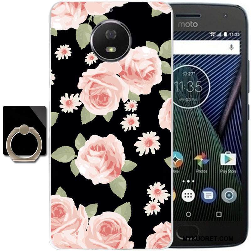 Kuori Moto G5s Plus Monivärinen Puhelimen Kuoret Murtumaton, Kotelo Moto G5s Plus Sarjakuva