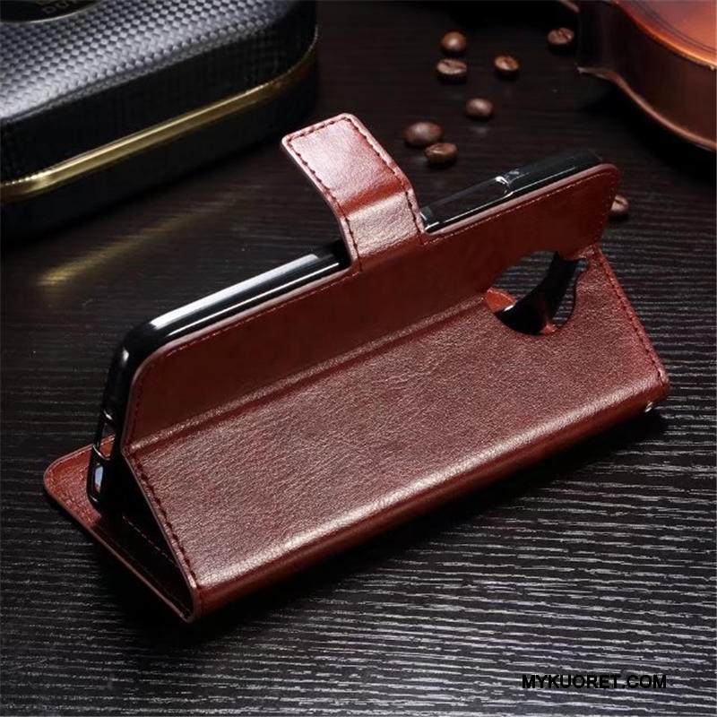 Kuori Moto G5s Plus Nahka Kortti Valkoinen, Kotelo Moto G5s Plus Pehmeä Neste