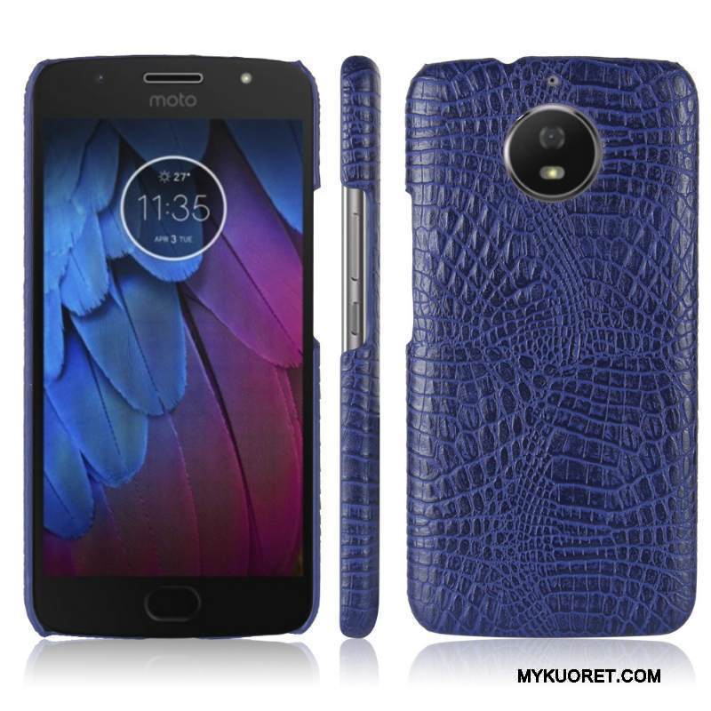 Kuori Moto G5s Plus Nahka Kova Puhelimen Kuoret, Kotelo Moto G5s Plus Suojaus